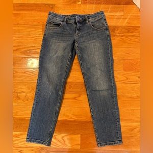The Limited Size 8 Slim Boyfriend Dark Denim Jeans